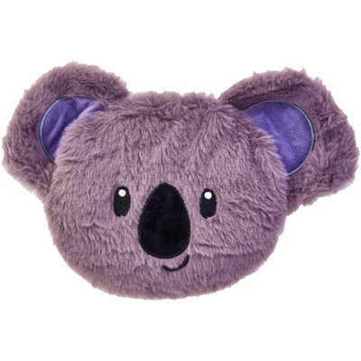  - K Collection Koala Head Clay Heat Bag With Cover Grey (One Size)