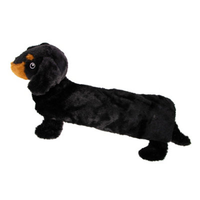  - K Collection Sausage Dog Clay Heat Bag With Cover Black (One Size)