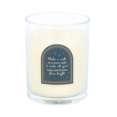 B&Q Black Something Different Starry Night Cinnamon & Berry Candle (One ) Size 48