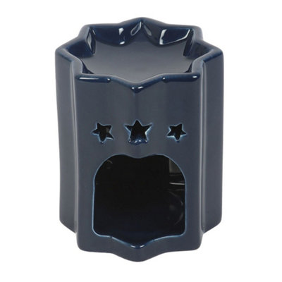 Something Different Star Oil Burner Blue (One Size) from B&Q