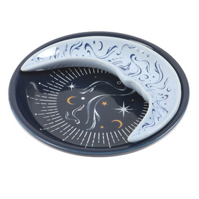  - Something Different Moon Trinket Dish Blue (One Size)