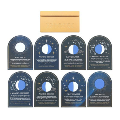 Something Different Unisex Blue Cards Set (Pack Of 8) In - Image 3