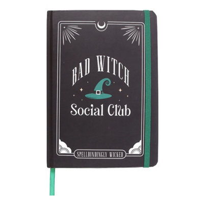  - Bad Omens Bad Witch Social Club A5 Notebook Black (One Size)