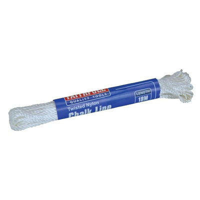 Faithfull Twisted Nylon Chalk Line Multi Colour (18M Box 12) from B&Q
