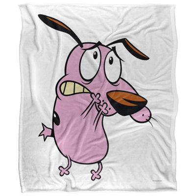 Courage The Cowardly Dog Season 2 Silky Supersoft Blanket Multicoloured (152Cm X 127Cm) from B&Q