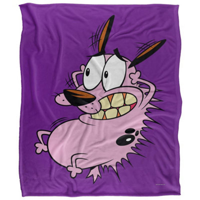 Courage The Cowardly Dog Season 3 Silky Supersoft Blanket Multicoloured (152Cm X 127Cm) from B&Q