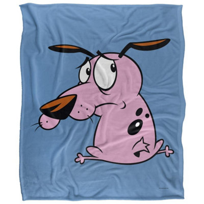Courage The Cowardly Dog Season 4 Silky Supersoft Blanket Multicoloured (152Cm X 127Cm) from B&Q