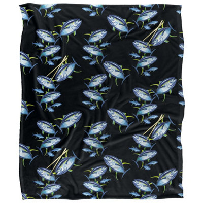 Jq Licensing Silky Patterned Supersoft Blanket Multicoloured/multicoloured (One SizeOne Size) from B&Q