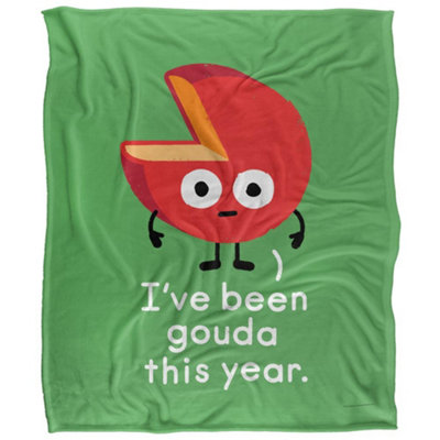 David Olenick Infactive Been Grate Silky Supersoft Blanket Multicoloured (One Size)