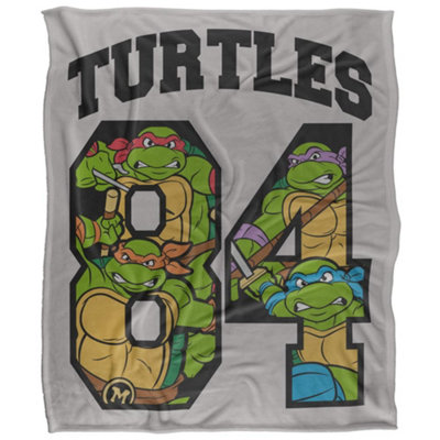 Tmnt 84 Silky Supersoft Blanket Multicoloured (152Cm X 127Cm) from B&Q