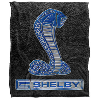Carroll Shelby Silky Cobra Supersoft Blanket Multicoloured (One Size) from B&Q