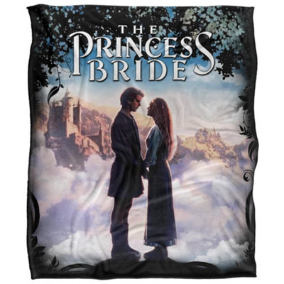 The Princess Bride Storybook Love Silky Supersoft Blanket Multicoloured (One Size) from B&Q