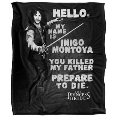 The Princess Bride Hello Again Silky Supersoft Blanket Multicoloured (One Size) from B&Q