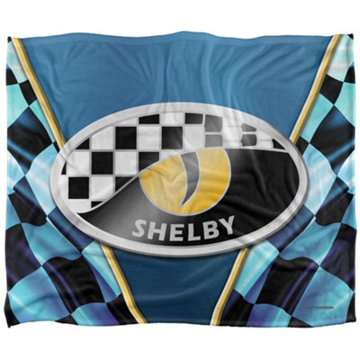 Carroll Shelby Silky Eye Supersoft Blanket Multicoloured (One Size) from B&Q