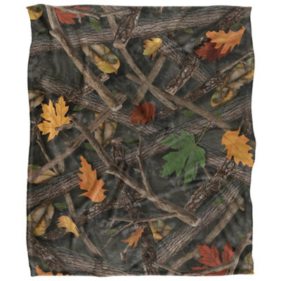Jq Licensing James Piazza Silky Camouflage Supersoft Blanket Multicoloured (One Size) from B&Q