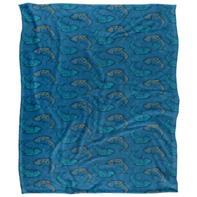 Jq Licensing Jl-Jp 2 Silky Ying Yang Supersoft Blanket Multicoloured (One Size) from B&Q