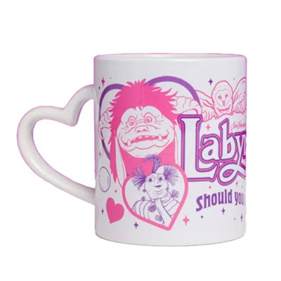 Labyrinth Friends Mug White (One Size) from B&Q
