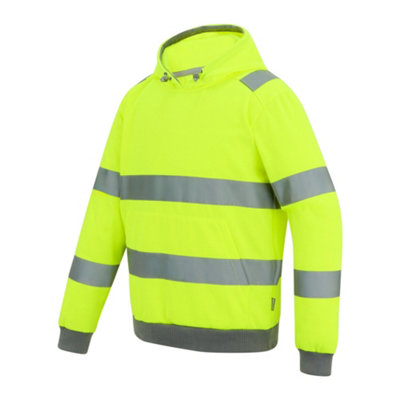 Regatta Professional Mens Pro Contract Hi-Vis Hoodie from B&Q