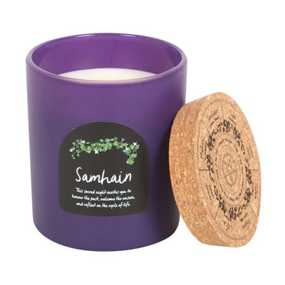 Something Different Pumpkin Spice Samhain Scented Candle White (One Size) from B&Q