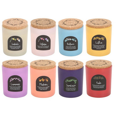 Something Different Wheel Of The Year Scented Candle Set (Pack Of 8) - Multicoloured - Image 3