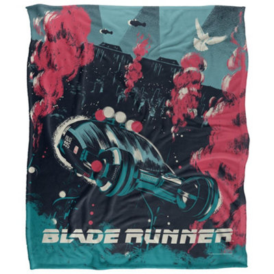 Blade Runner Silky Supersoft Blanket Multicoloured (152Cm X 127Cm) from B&Q