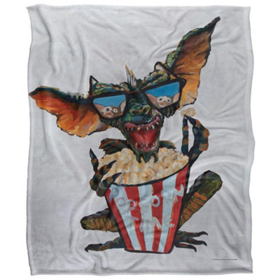 Gremlins Silky Popcorn Supersoft Blanket Multicoloured/multicoloured (152Cm X 127Cm) from B&Q