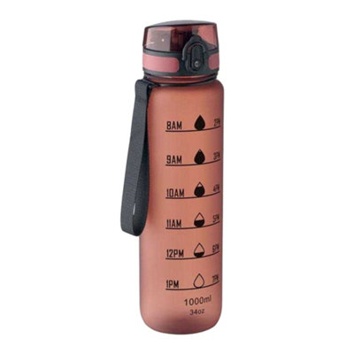Midocean Isforden Rpet Sports 1L Water Bottle Burgundy (One Size) from B&Q