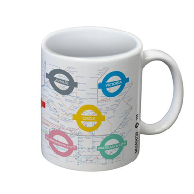  - Transport For London Places Mug White (One Size)