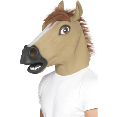 Smiffys Horse Mask Brown (One Size) from B&Q