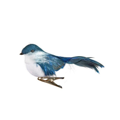 Premier Robin Christmas Decoration A - Midnight Blue - Image 4