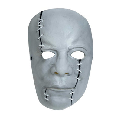 Fiestas Guirca Unisex Adult Killer Scar Latex Mask White (One Size) from B&Q