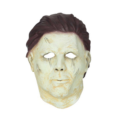Fiestas Guirca Unisex Adult Killer Latex Mask White (One Size) from B&Q