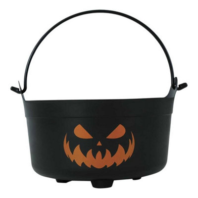Fiestas Guirca Pumpkin Cauldron Black (One Size) from B&Q