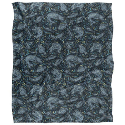 Jq Licensing Silky Supersoft Blanket Multicoloured (One Size) from B&Q