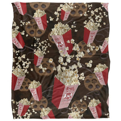 Jq Licensing Silky Popcorn Supersoft Blanket Multicoloured (152Cm X 127Cm) from B&Q