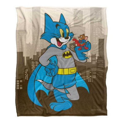 Warner Bros Silky City Supersoft Blanket Multicoloured (One Size) from B&Q