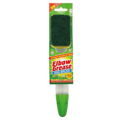Elbow Grease Dish Brush Green (One Size) from B&Q