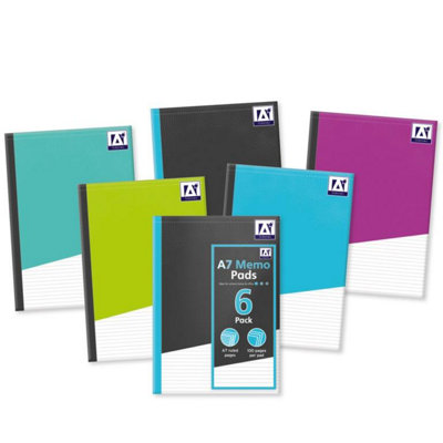 Ig Design Unisex Multicolor A7 Memo Pad (Pack Of 6) - Image 3