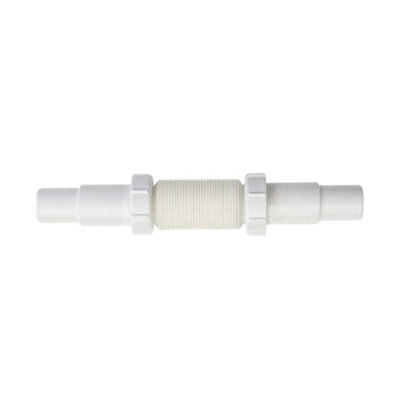 Securplumb Flexible Waste Pipe White (One Size) from B&Q