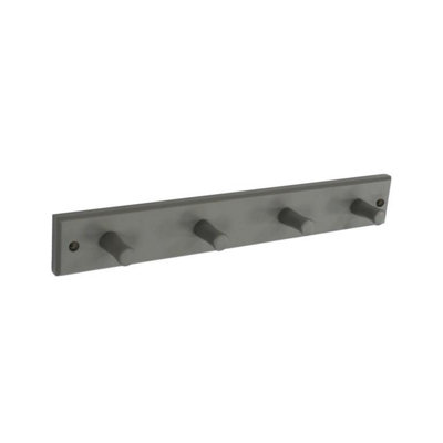 Securit Wood Hook Rail - Grey - Image 3