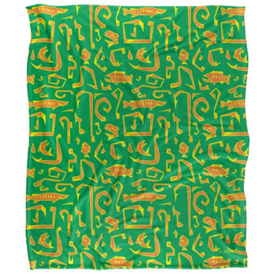 Jq Licensing Silky Supersoft Blanket Multicoloured (One Size) from B&Q