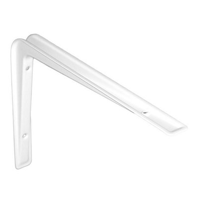 Smiths Ironmongery Cantilever Bracket White (22Cm X 15.5Cm) from B&Q
