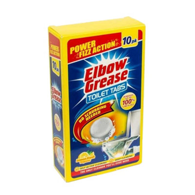  - Elbow Grease Lemon Toilet Cleaner (Pack Of 10) White (One Size)