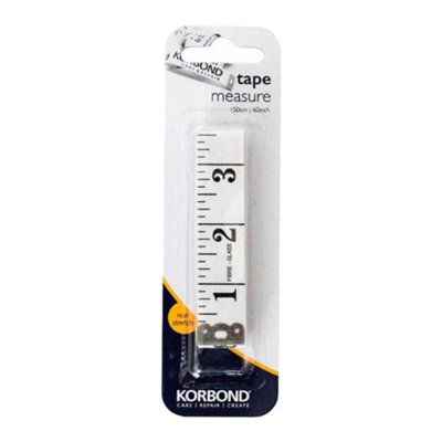 Korbond Tape Measure White (One Size) from B&Q
