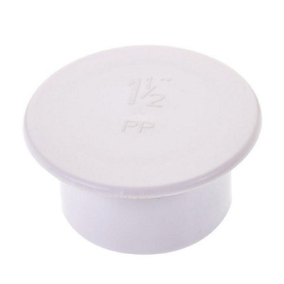Securplumb Waste Pipe Plug White (One Size) from B&Q