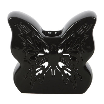 Something Different Cut Out Butterfly Oil Burner Black (One Size) from B&Q