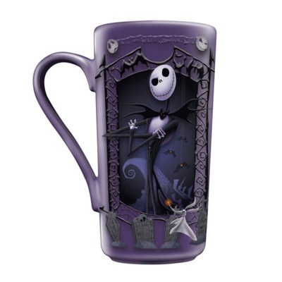 Nightmare Before Christmas Unisex Purple Jack Skellington 470Ml Mug In - Image 3