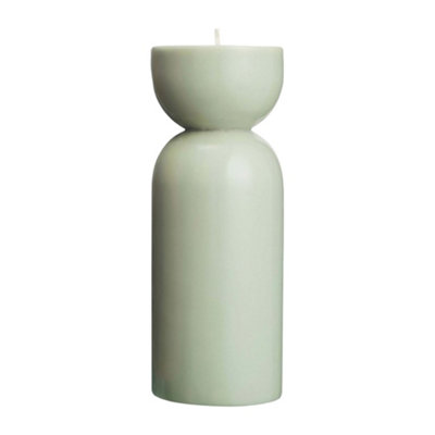 B&Q Green Originalhome Organic Candles Heather (One ) 20Cm
