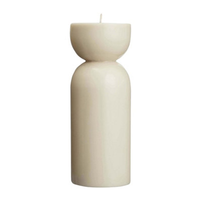 B&Q Beige Originalhome Organic Candles (One ) 20Cm