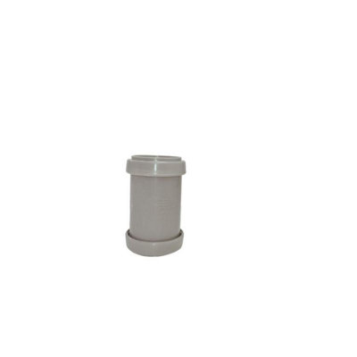 Davant Push Fit Straight Coupling Grey (32mm) from B&Q